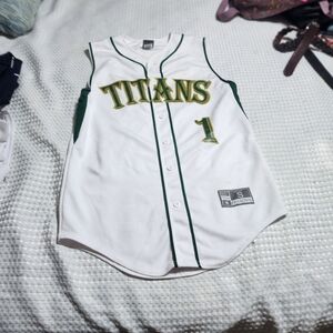 HOLLOWAY TITANS EUC MENS SZ SMALL BASEBALL SLEEVELESS